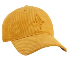 Diamond Cord Dad Hat — GOLD 4
