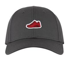 Skechers Kicks Baseball Hat — BLACK / CHARCOAL 3