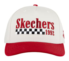 Racer Baseball Hat — RED / BROWN 3