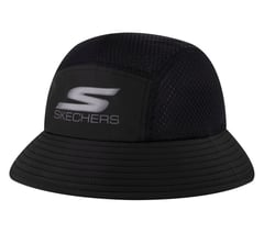 Liberated Mesh Bucket Hat — BLACK 1