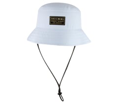 Sunshade Bucket Hat — WHITE / LAVENDER 3