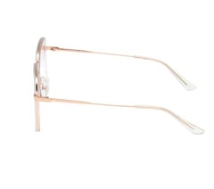 Square Retro Sunglasses — CLEAR 2