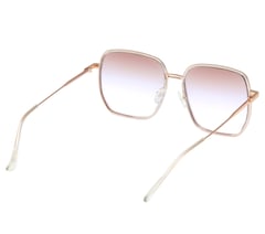 Square Retro Sunglasses — CLEAR 5