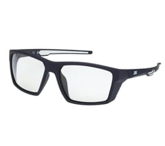 Performance Square Soft Touch Photochromic Sunglasses — NAVY 1