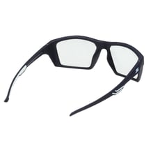 Performance Square Soft Touch Photochromic Sunglasses — NAVY 5
