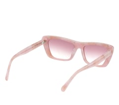 Elevated Cateye Marble Gradient Sunglasses — PINK 5
