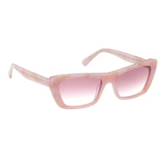 Elevated Cateye Marble Gradient Sunglasses — PINK 7
