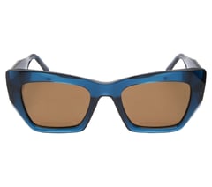 Square Crystal Sunglasses — BLUE 2