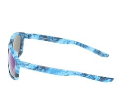 Square Mirror Lens Sunglasses — BLUE 2