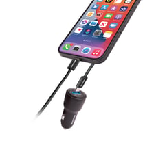 30W USB-C Car Charging Kit — BLACK 5