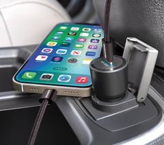 30W USB-C Car Charging Kit — BLACK 6