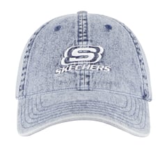 Denim Embroidered Hat — DENIM 3