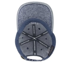 Denim Embroidered Hat — DENIM 5