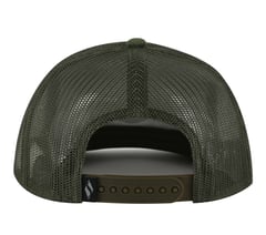 Traverse Trucker Hat — BROWN / OLIVE 2