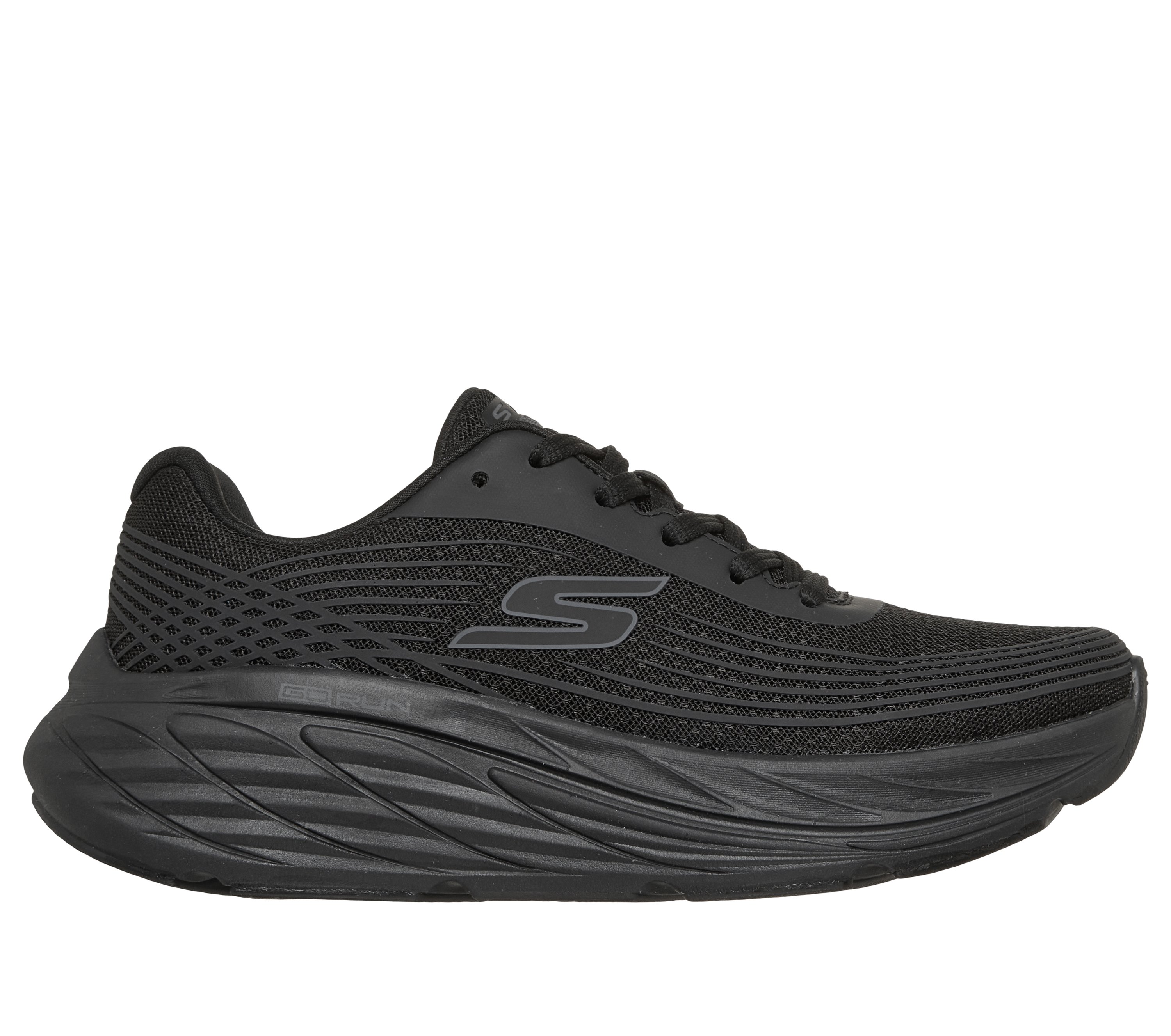 Sketchers black women’s run 9 Air Cooled Goga Max Cushion elite sneakers Women main image 4