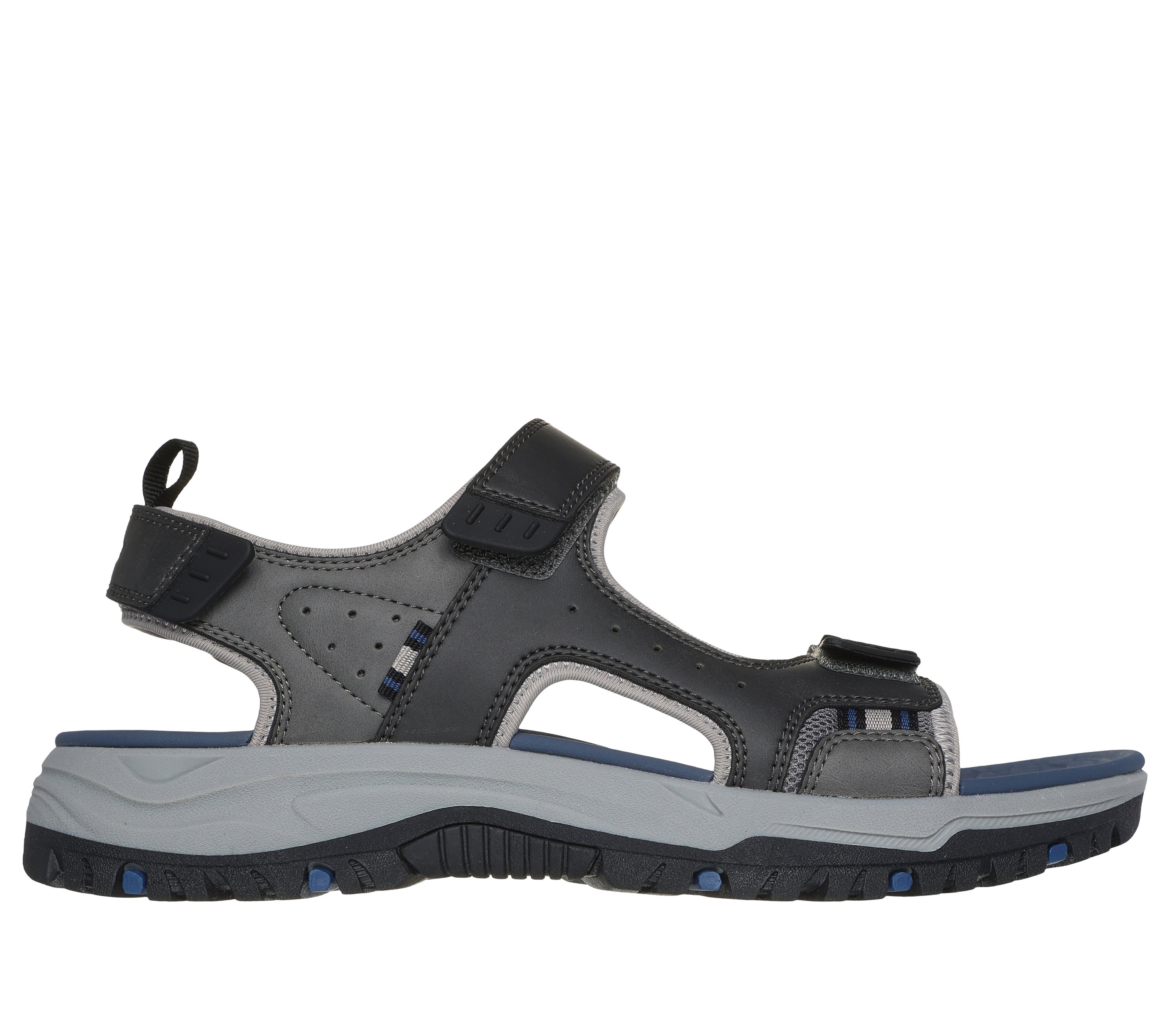 Skechers Men\'s Prewitt Rio Adjustable Sandals Skechers Prewitt Rio Black Men main image 4