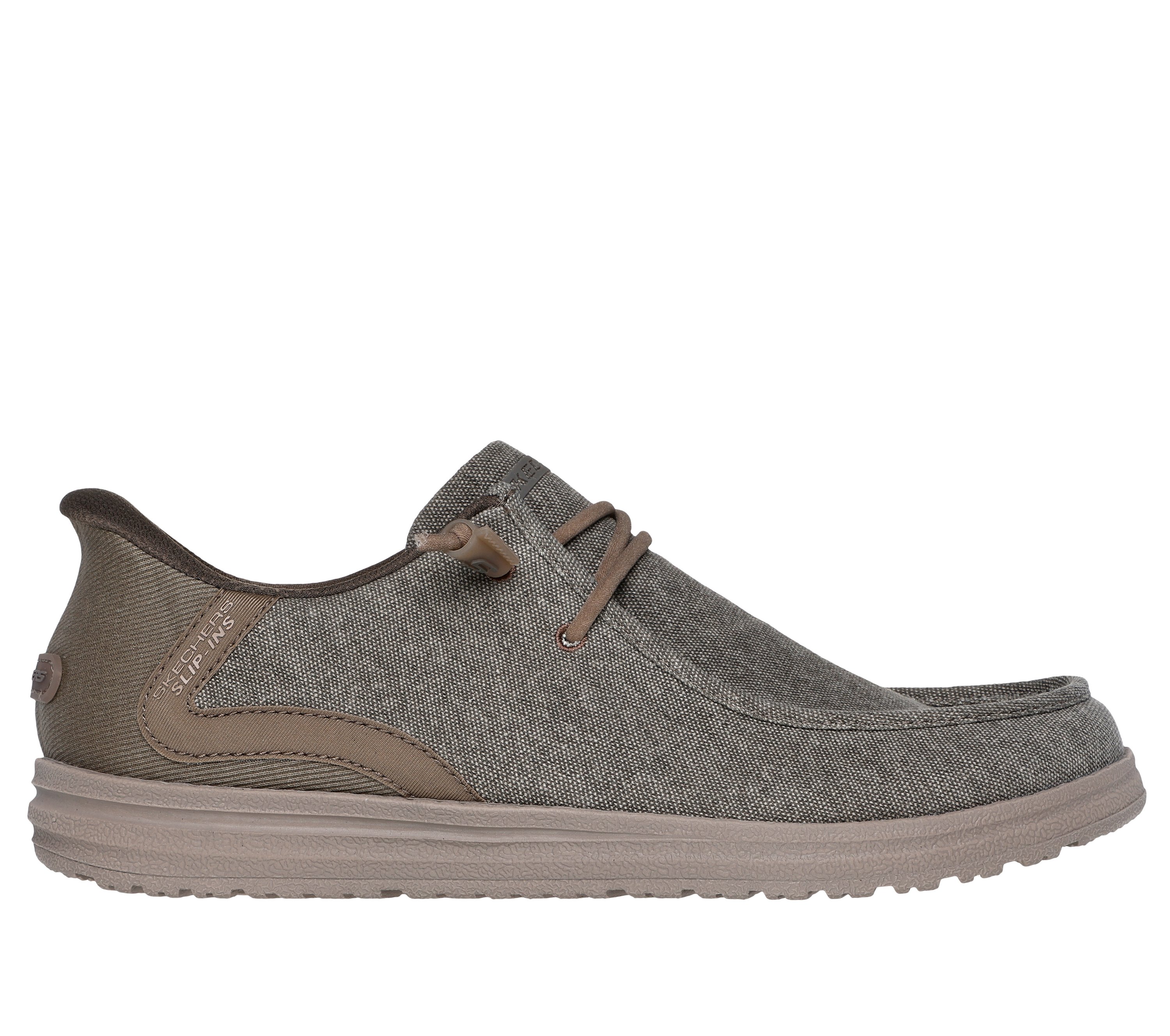 Skechers Melson Raymon Slip-in Foam Men\'s Black Grey Loafer Boat Driving 7.5 Skechers-Men-s-Relaxed-Fit-  main image 3