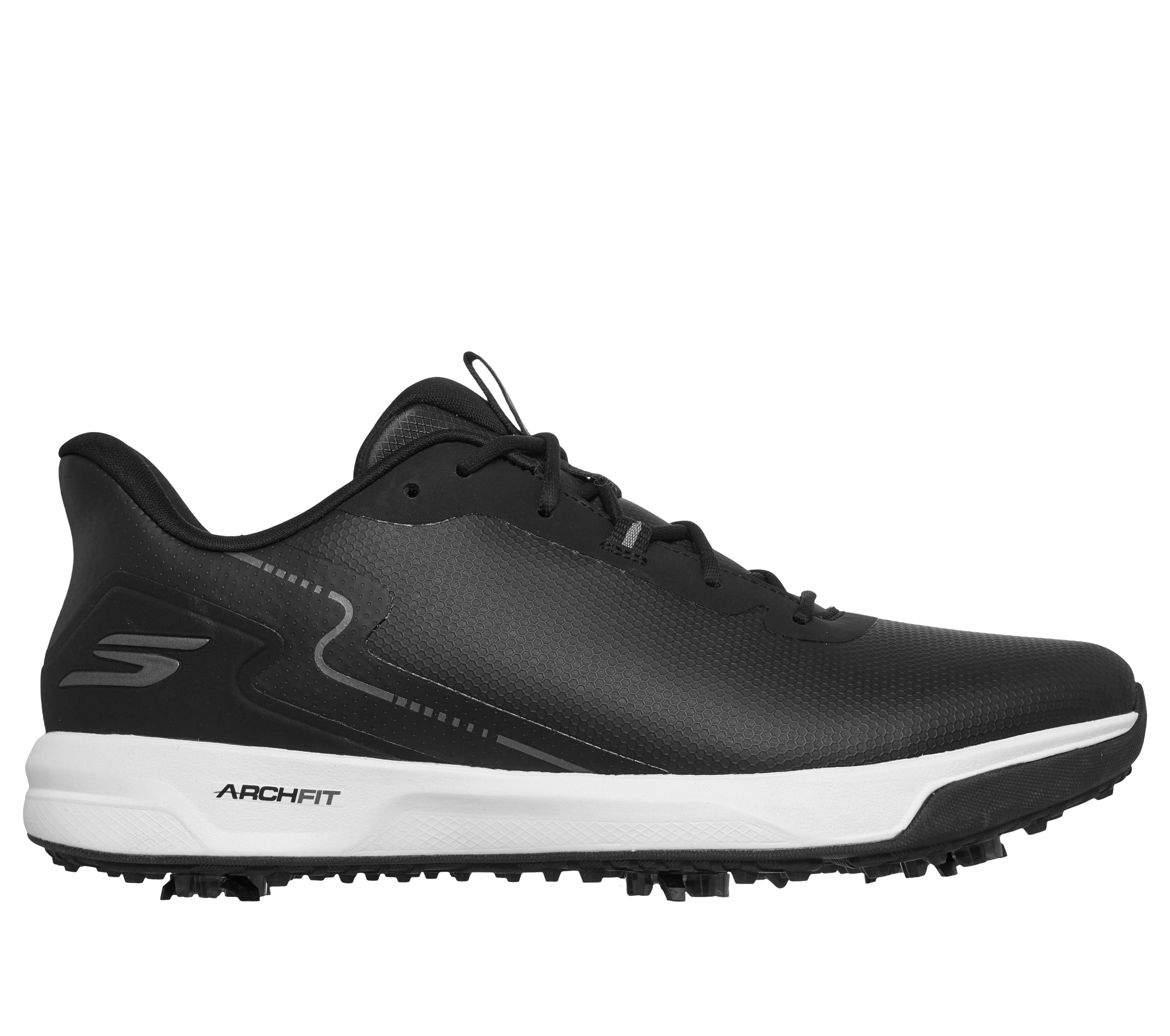 SKECHERS Slip Ins Go Golf Elite 5 Golf Shoes Mens 12 Waterproof Twist Fit Black Skechers GO GOLF ELITE 5 Golf shoes in black buy online main image 4