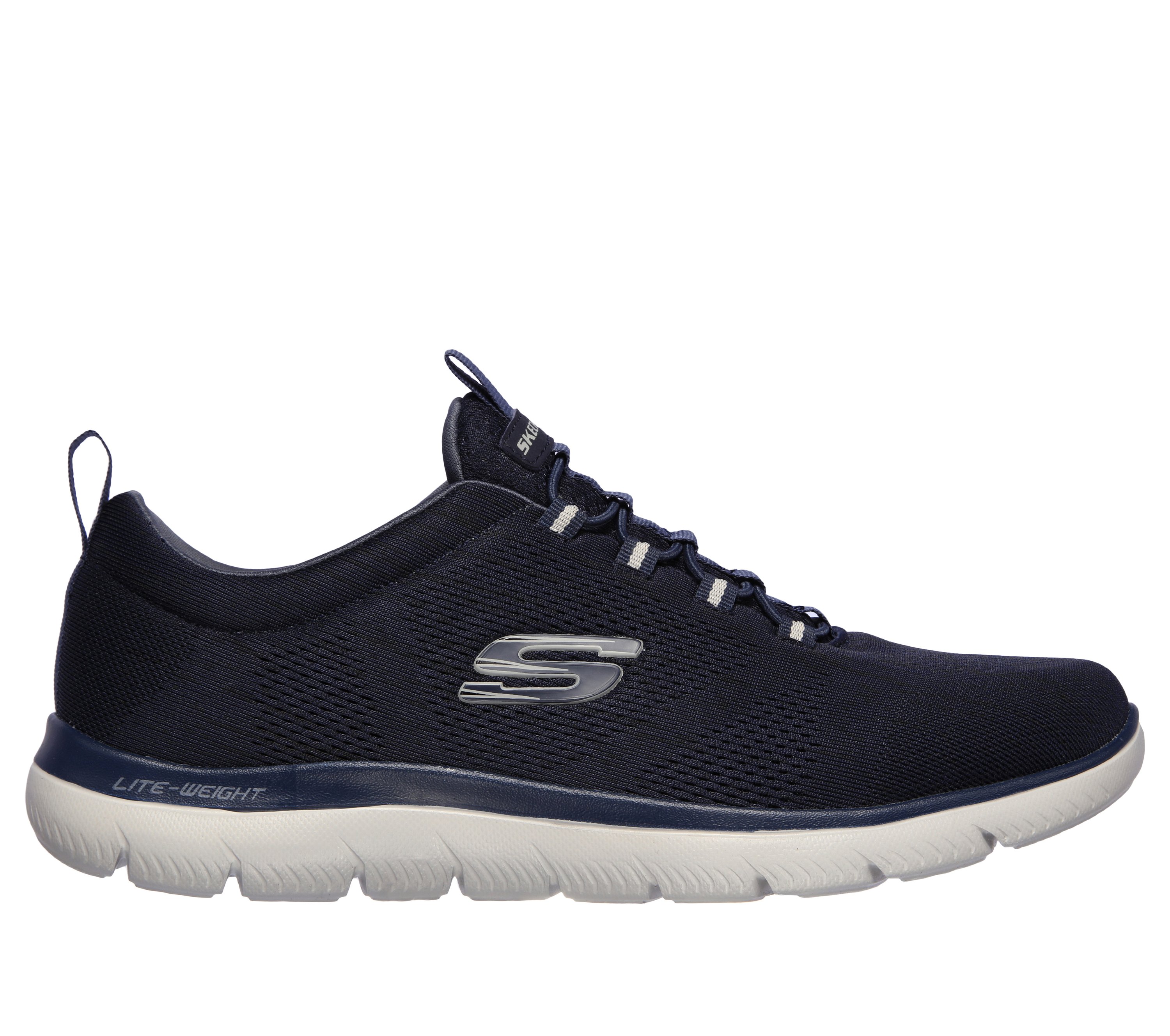 Skechers Summits High Range Hands Free Slip Ins Men\'s Wide Size 11.5W Black SKECHERS MEN main image 2