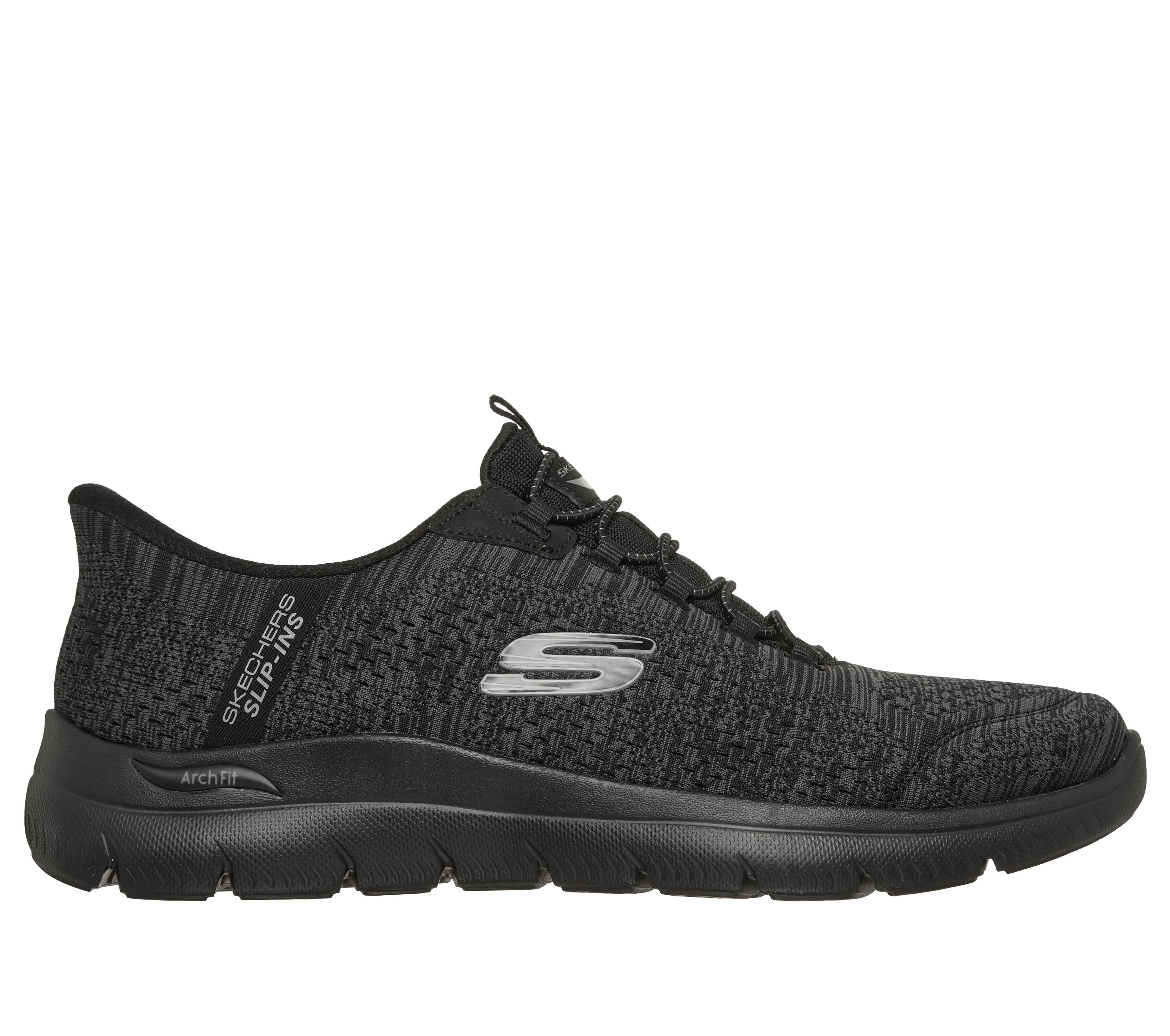 Skechers Blk Slip-Ins with Speckled Sole Sz 11.5 Skechers Sport SKECHERS SLIP-INS: GLIDE-STEP ALTUS Black  main image 4