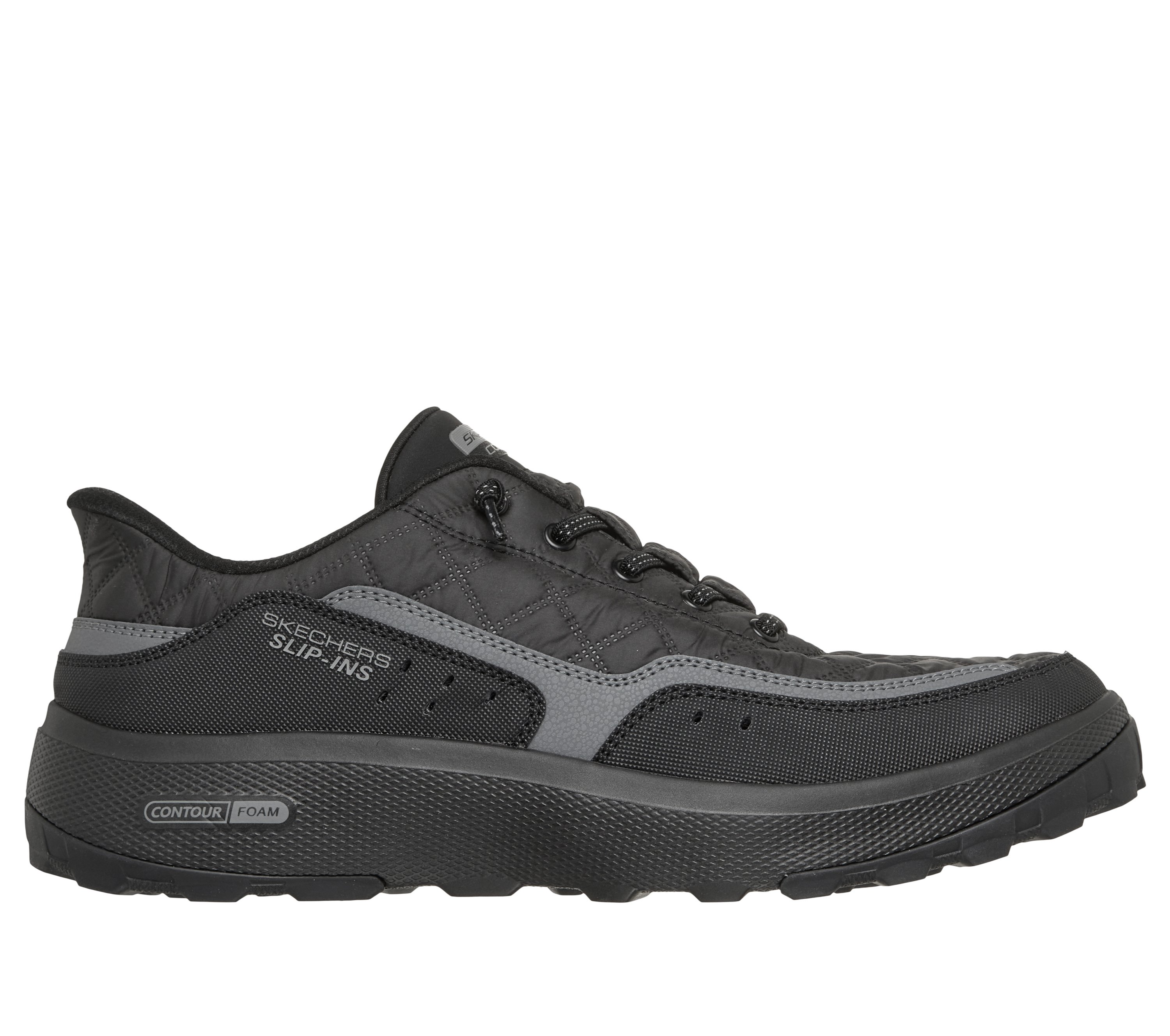 Size 10 Skechers Relaxed Fit Hinton Romato Comfort Shoes Black 64373/BLK NEW Skechers Cohagen Canvas Slip On Men | Mercari main image 4