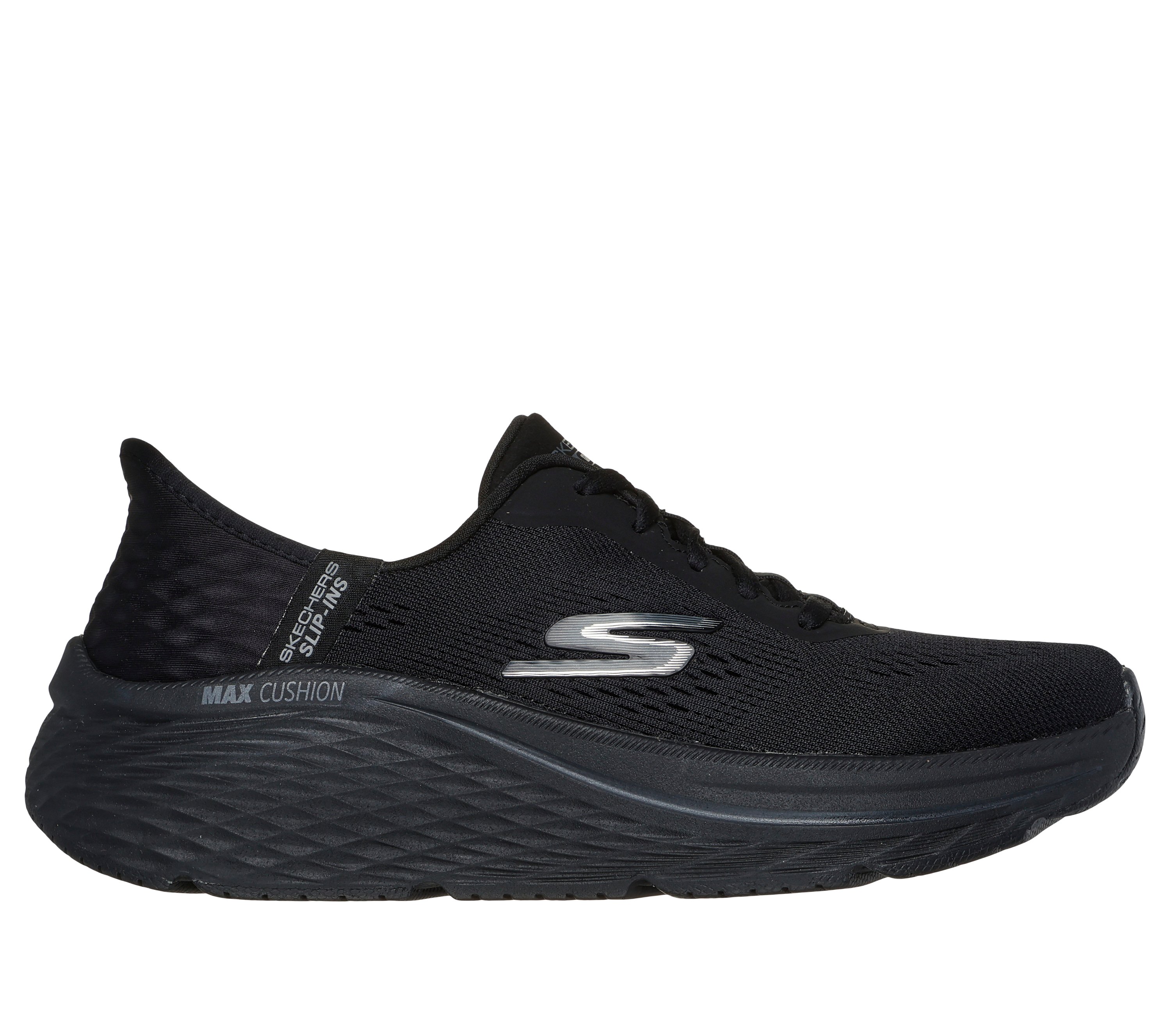 AVZHJA ブラックメタル　BLACKL SKECHERS（スケッチャーズ） SKECHERS 129606 スニーカー スリップ