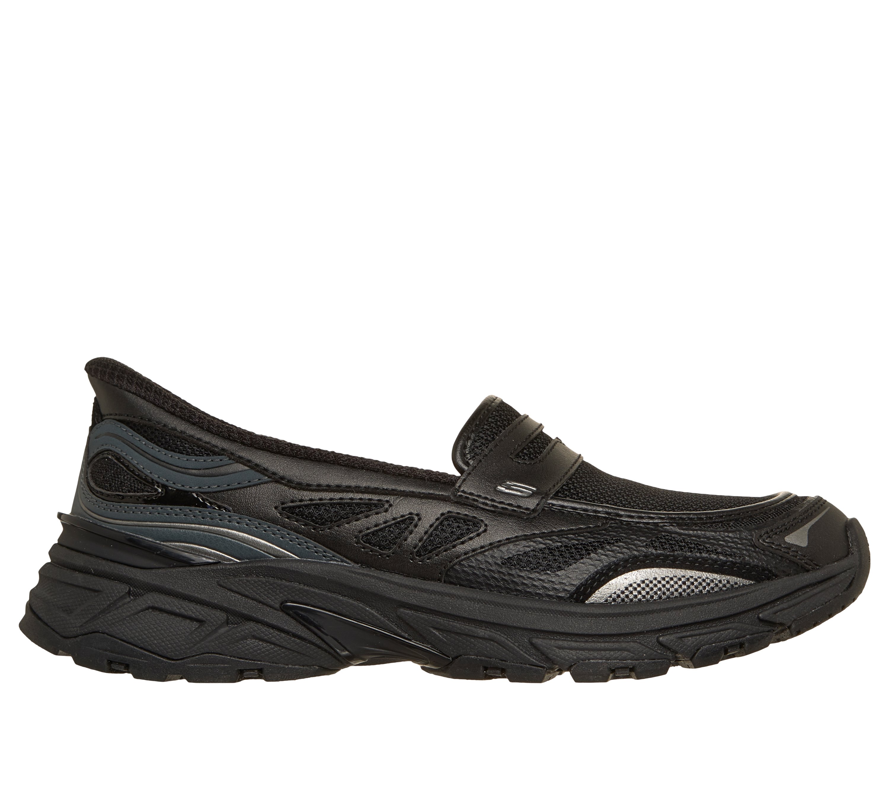 SKECHERS スリップインズ スタミナ スポート：シルバー スケッチャーズ スリップインズ：スタミナ スポート | SKECHERS JP