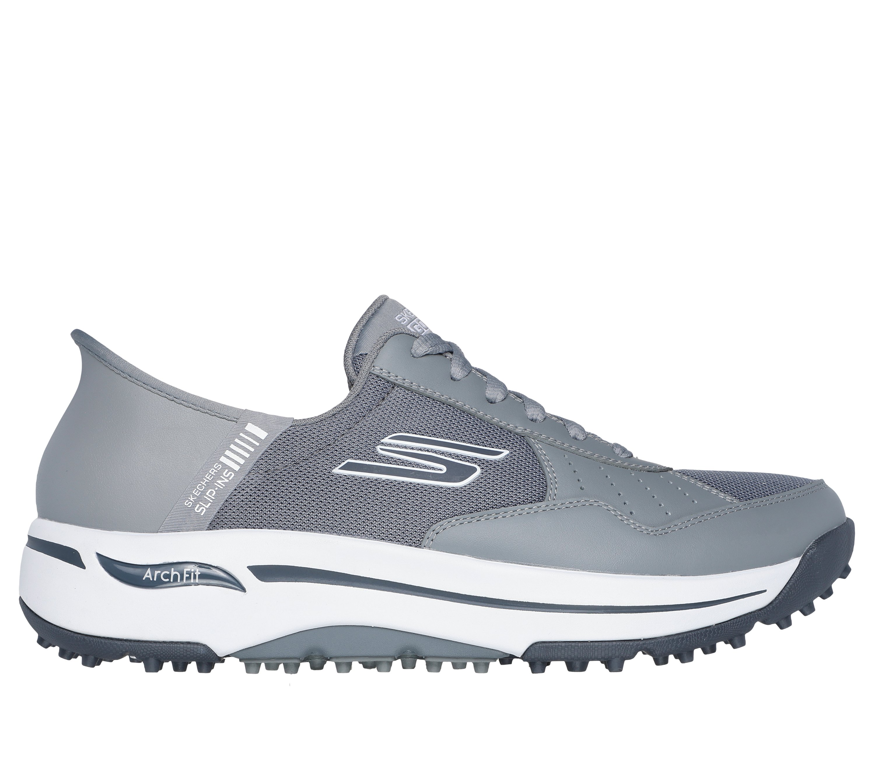 Skechers Slip-ins: GO GOLF Arch Fit - Line Up - GRAY