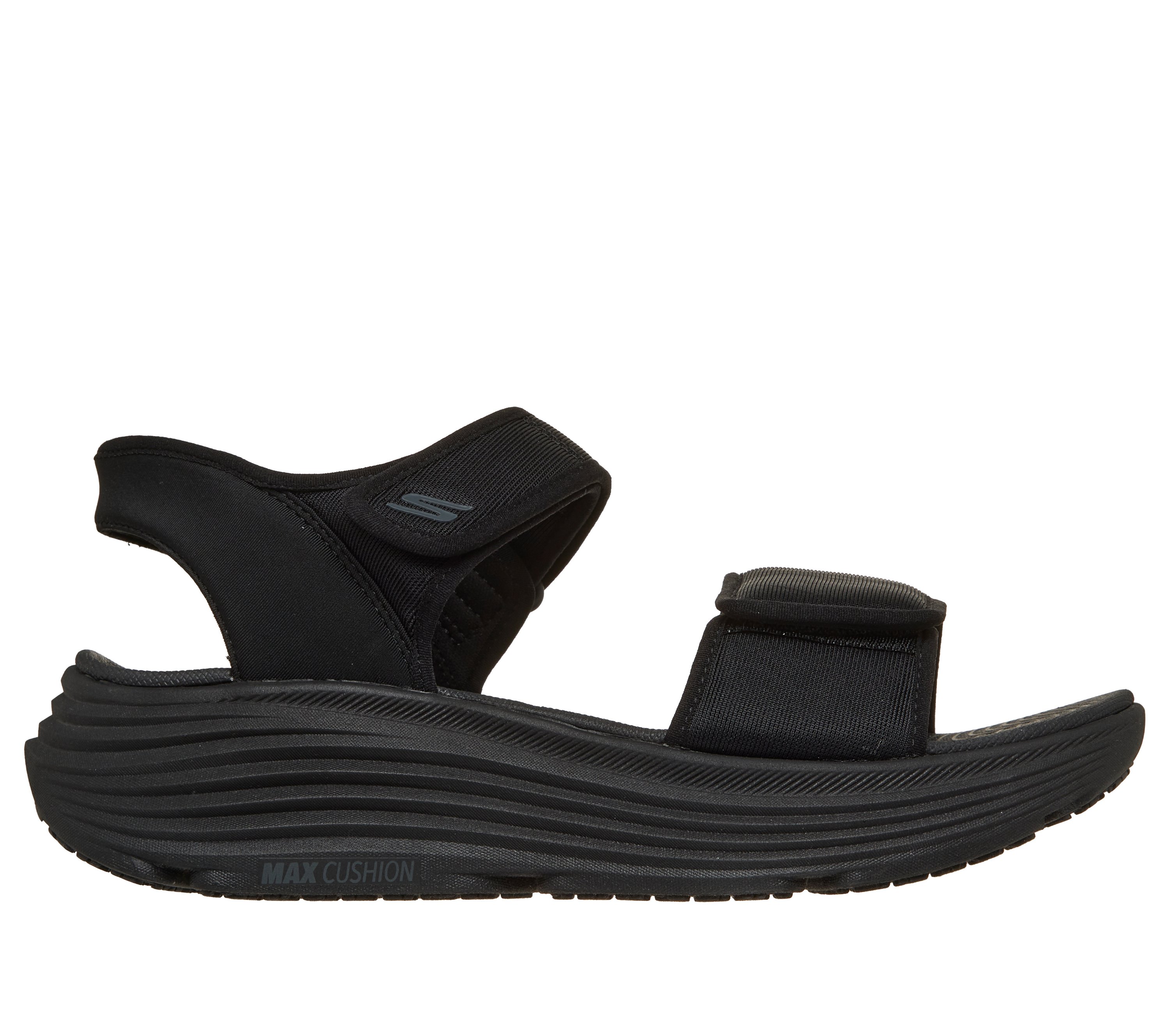 Skechers Slip-ins: Max Cushioning Endeavour Sandal - Javin - BLACK