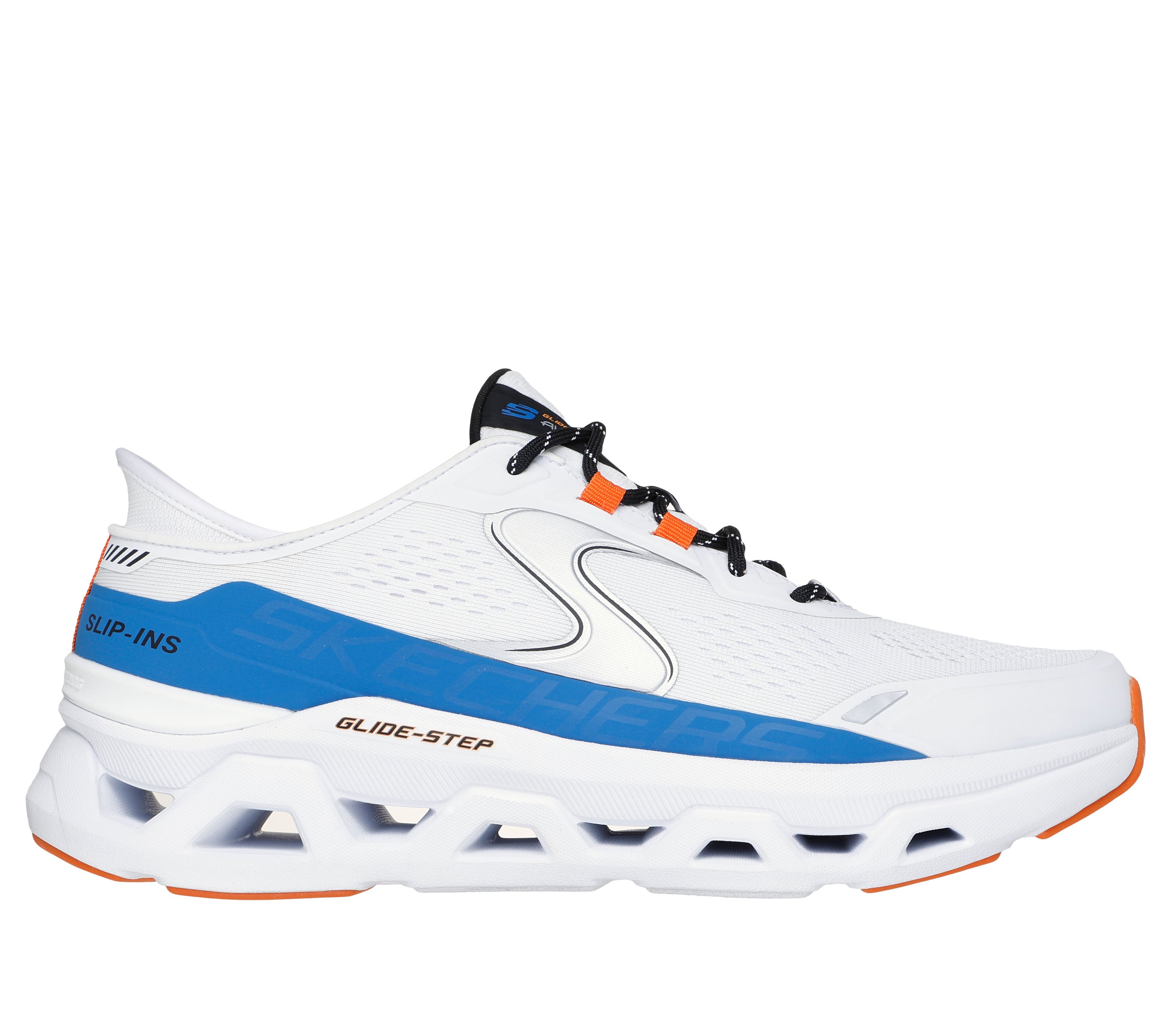 スケッチャーズ　グライドステップ　ホワイト/マルチ　24.5ワイド スケッチャーズ スリップインズ：グライドステップ プロ | SKECHERS JP