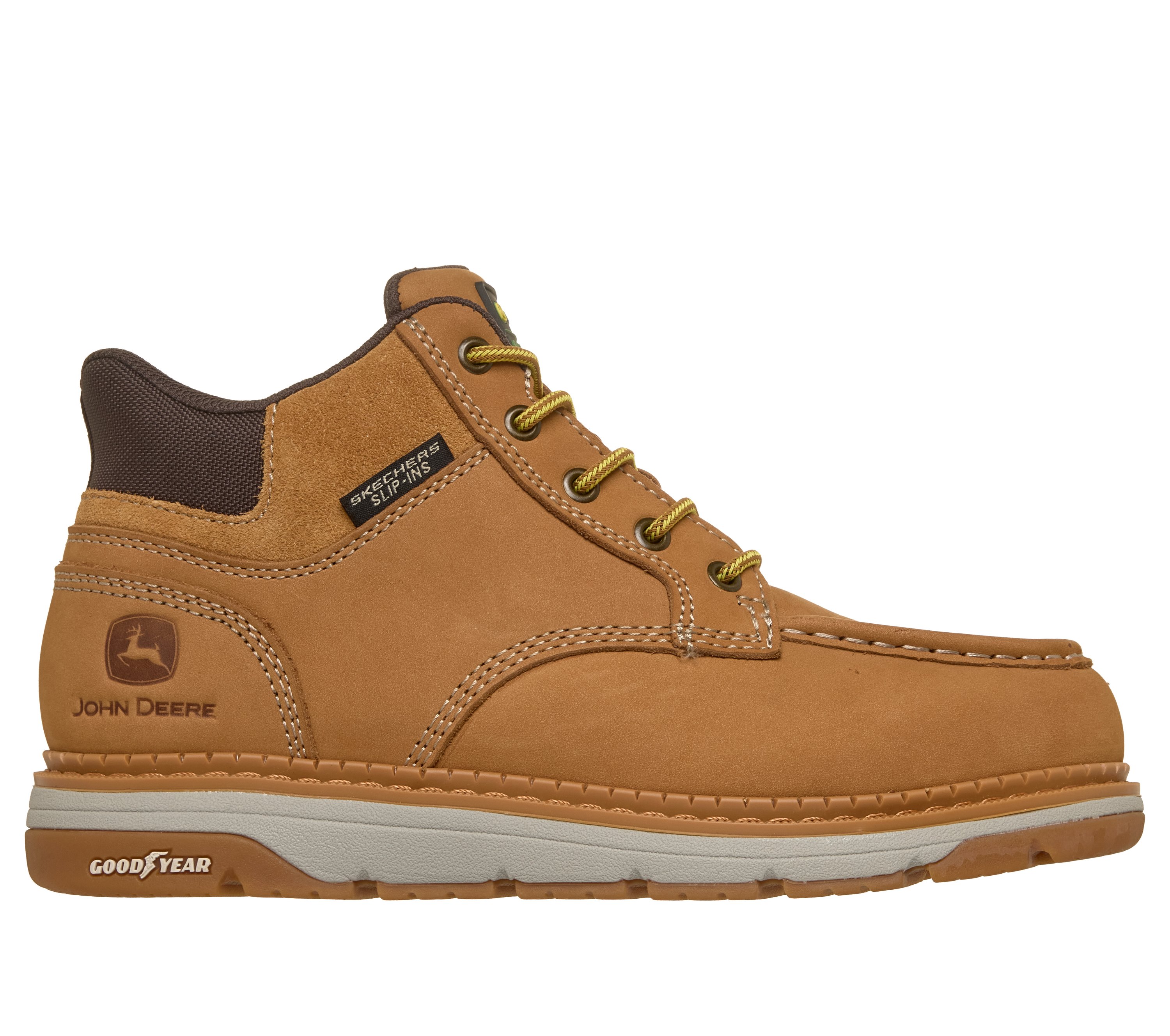 Skechers Slip-ins John Deere: Flex Boot Rangeland - Oakhorn - WHEAT