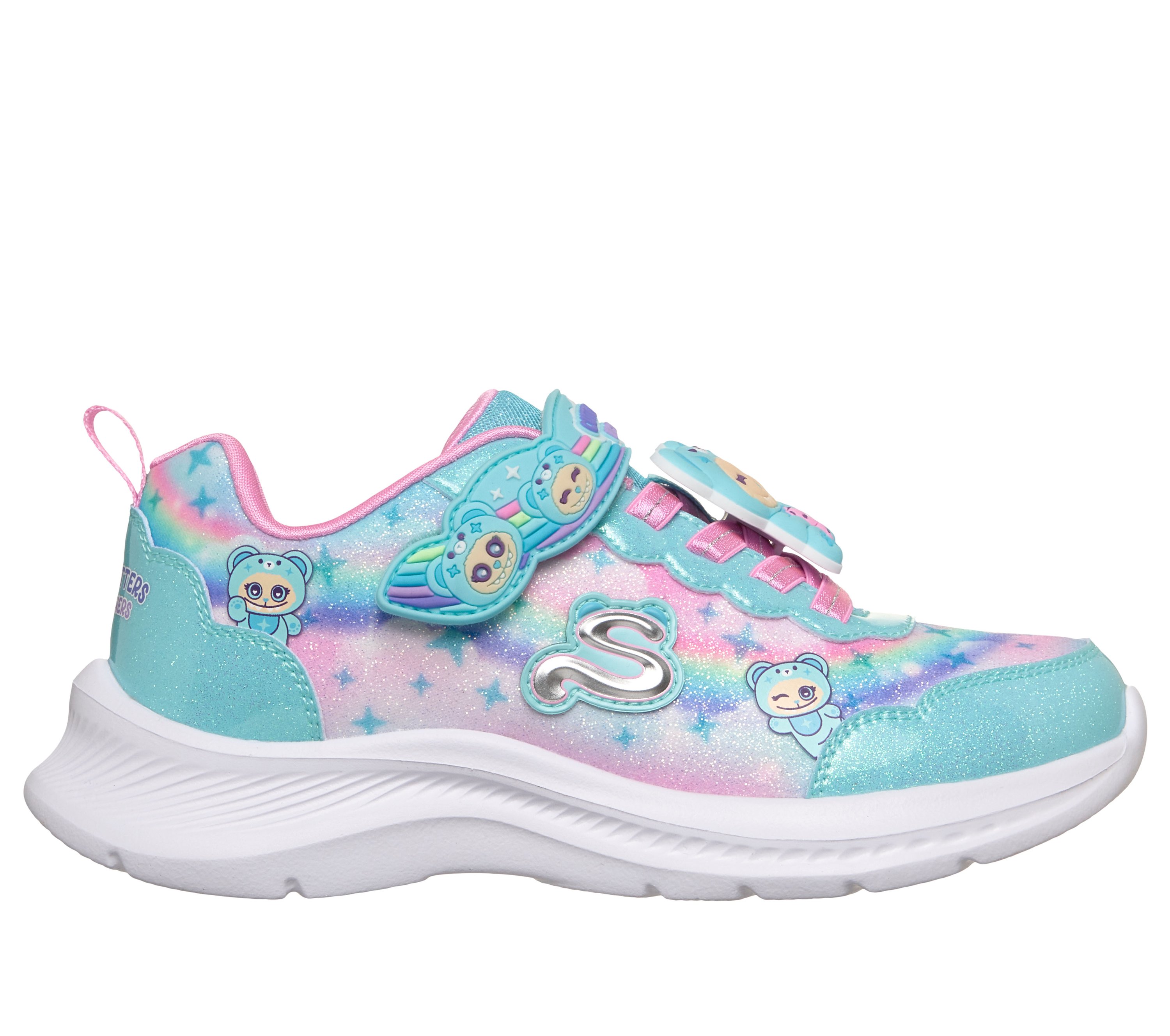 s09017228508♡ Skechers Jumpsters Cutie Critters Youth Girls' (11-4) Sneaker