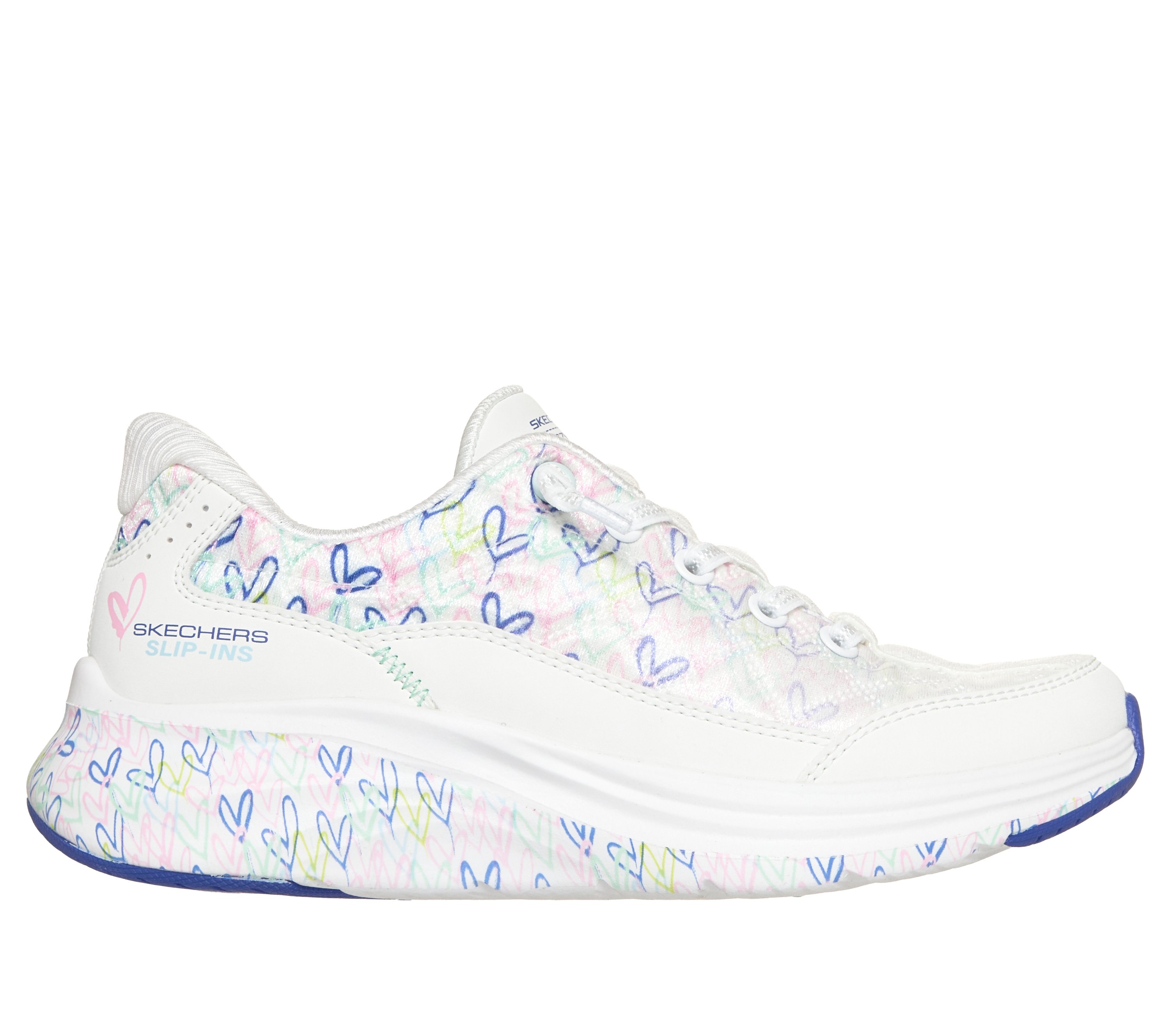 いづく✩ Skechers Slip-ins JGoldcrown: Contour Foam - Cozy Fit Love Notes