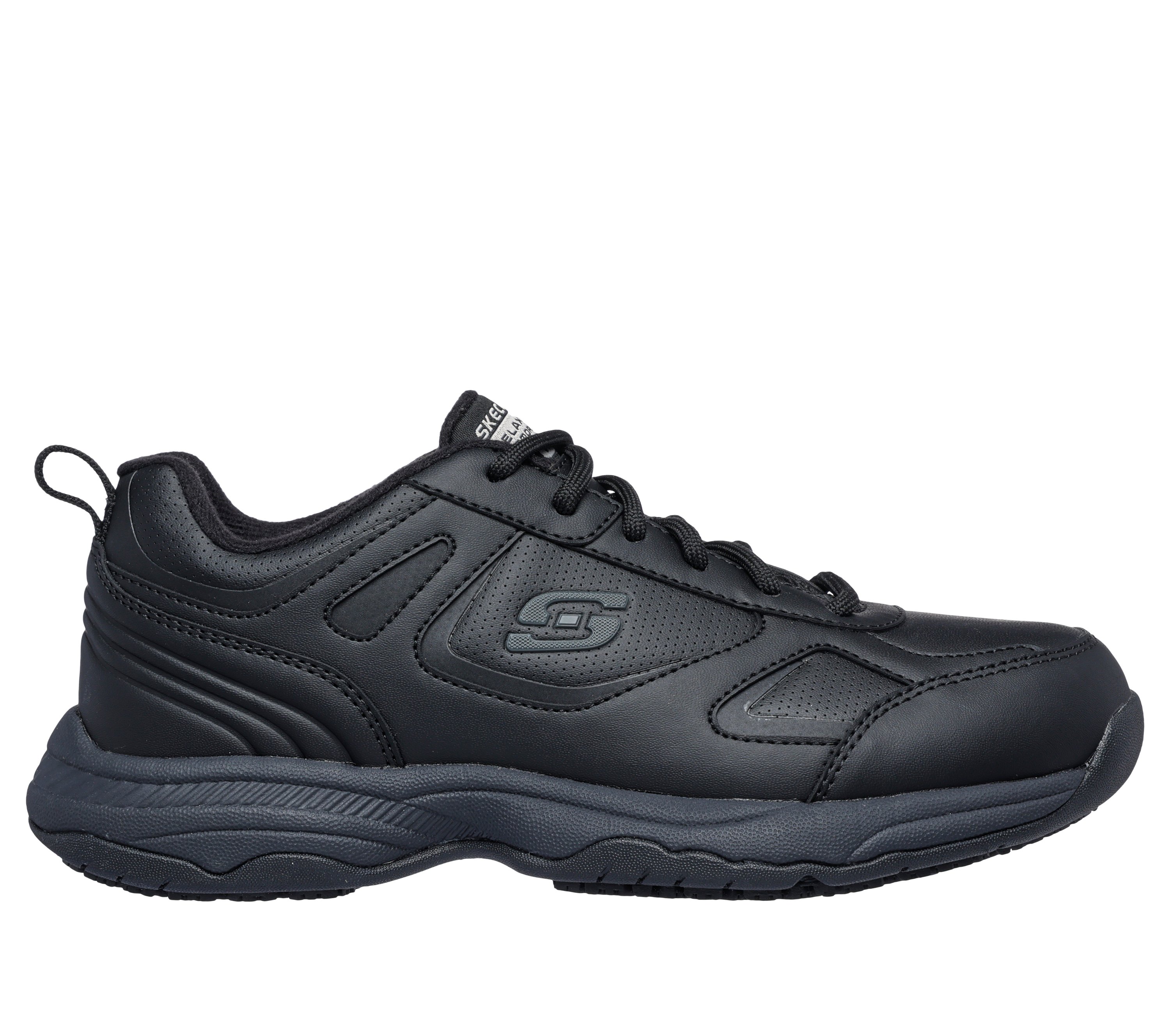 so_u　黒38 Shop Black Mens Wolverine Proshift Mid LX 6 Inch Slip Resistant