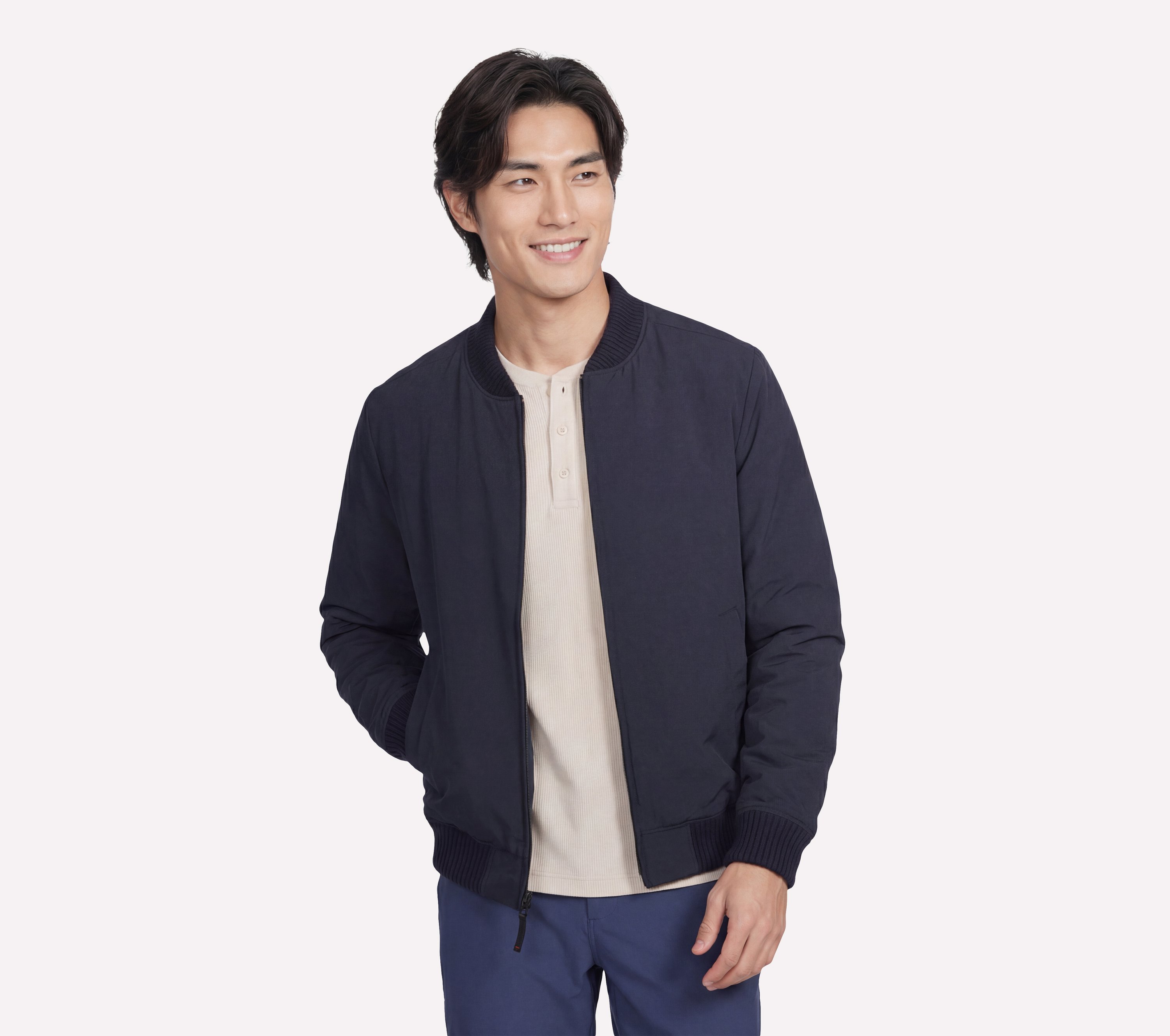 Skechers Alpha Reversible Bomber - BLACK