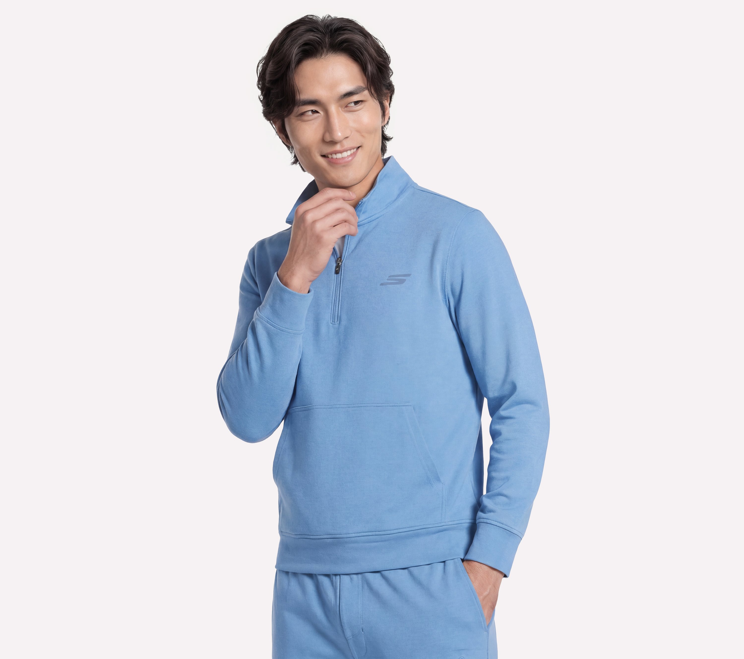 §s§ adidas - Men's Lightweight Melange 1/4 Zip Pullover (DZ7994) – SVP