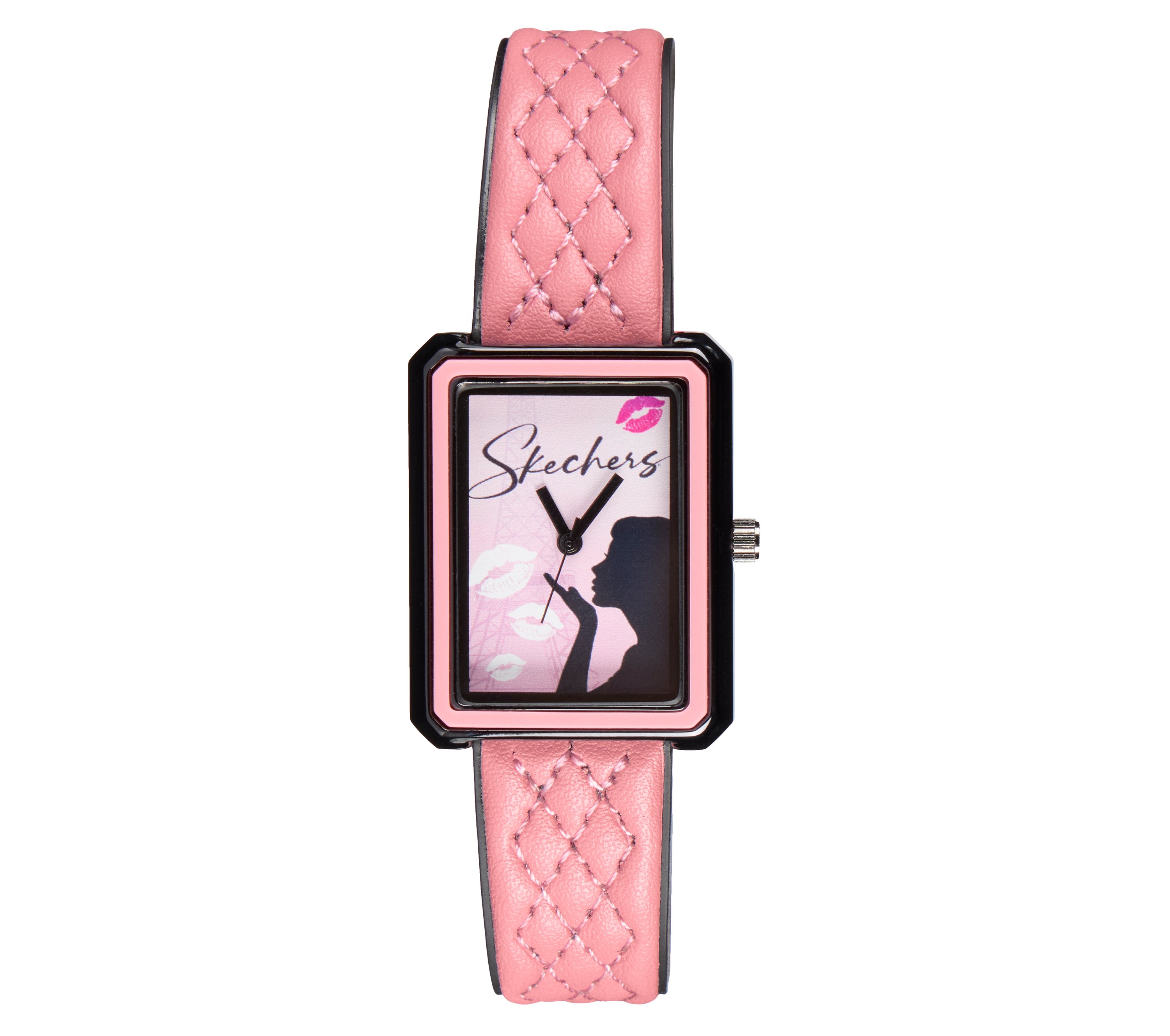 ローズANDストーン時計 Kisses Watch - ROSE