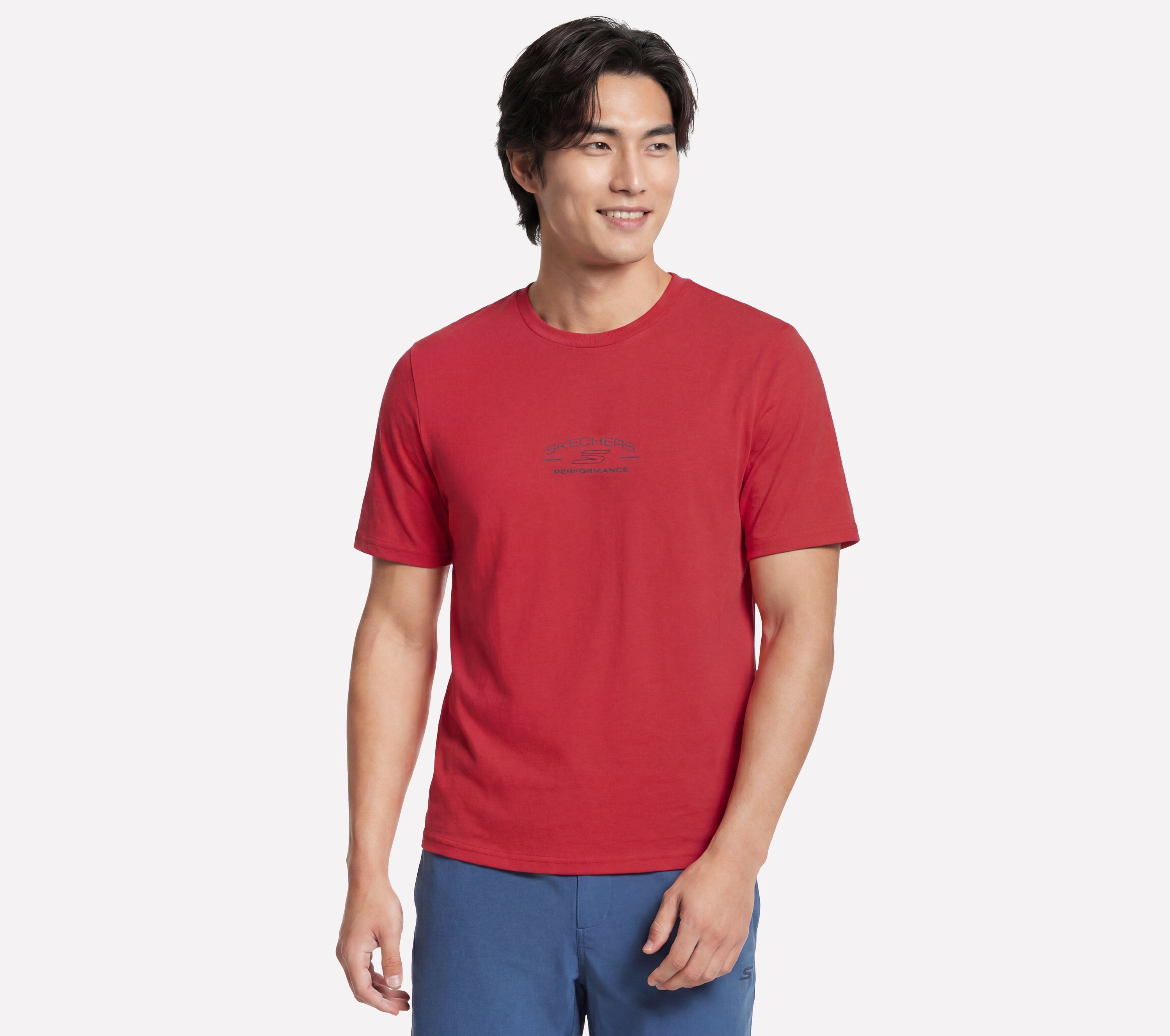 Cadence Tee - RED / BROWN
