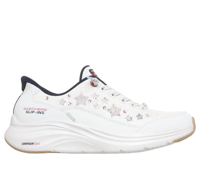 Skechers Slip-ins: Contour Foam - Cozy Fit Stars & Stripes