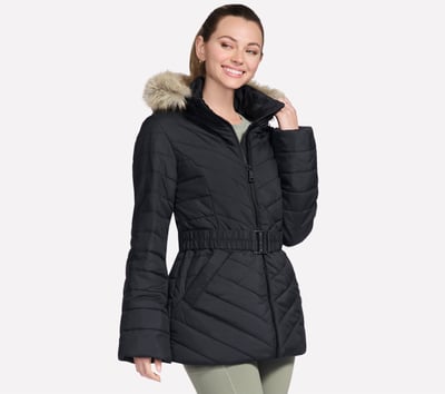 On-the-GO GO SHIELD Cozy Fit Belted Parka