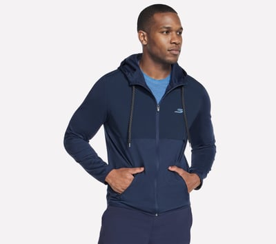 SKECH-KNITS Ultra Go Weekend Full Zip Hoodie
