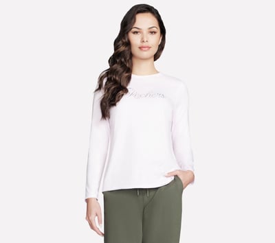 Rhinestone Queen Long Sleeve Tee