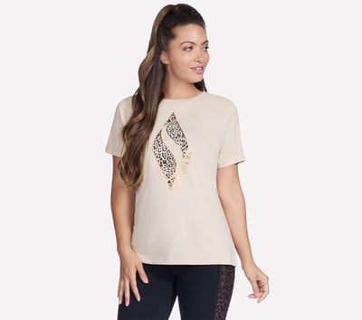 Diamond Cheetah Short Sleeve Tee