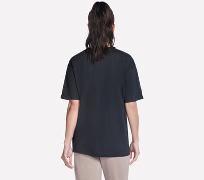 Script Diamond Studded Short Sleeve Tee