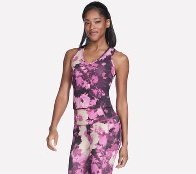 GO FLEX RIB Inbloom V-Neck Tank