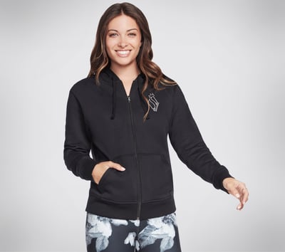 スケッチャーズ スケッチスウェット マグノリア ドリームス FZ フーディ（アジアサイズ）