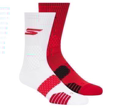 2 Pack Performance Basketball Crew Socks