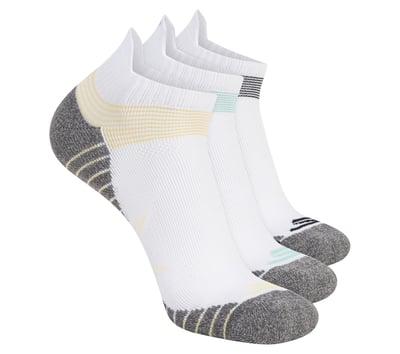 3 Pack Men's Lowcut Stripe Tab Socks