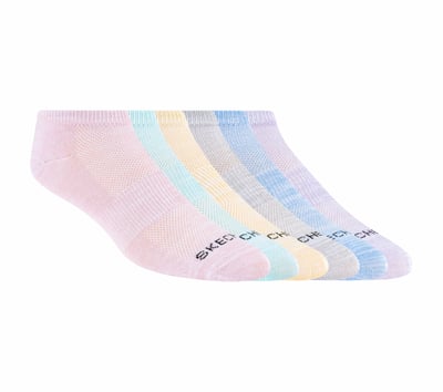6 Pack Low Cut Sport Stripe Socks