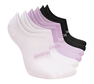 Super Soft No Show Liner Socks - 6 Pack